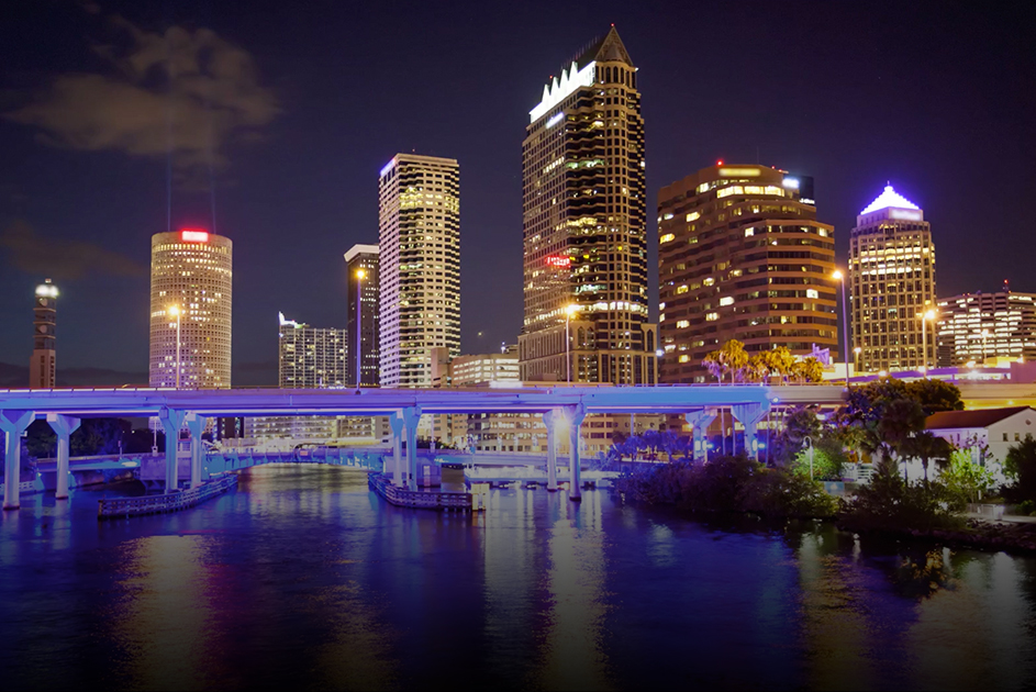 Tampa Bridges - Lighted